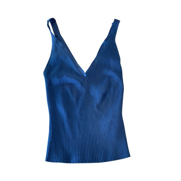 Abercrombie & Fitch Tank Top Blue Size Small New - Picture 3 of 3